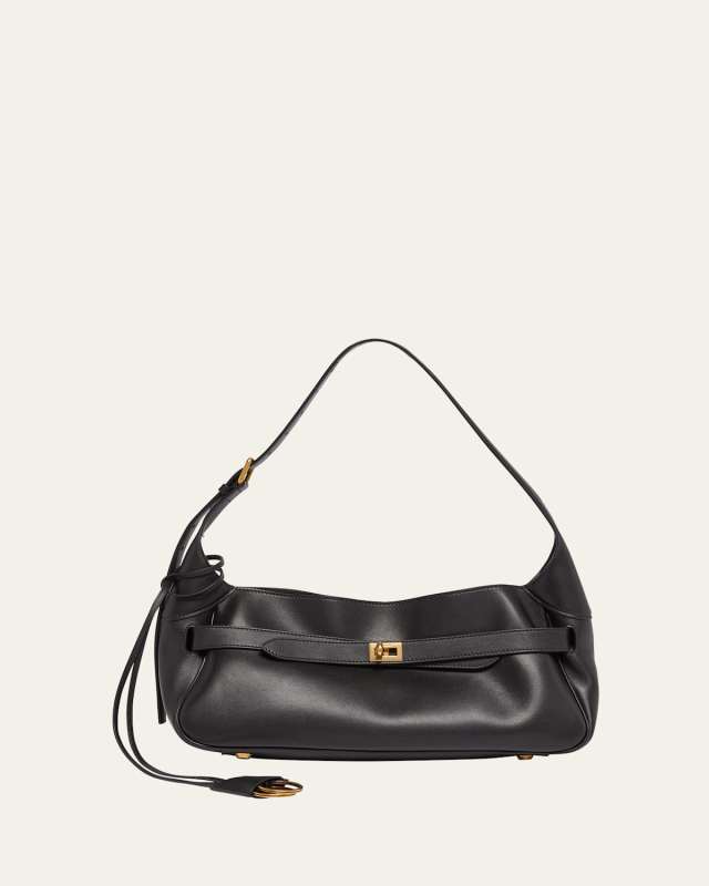 Rodeo Sling Pochette Smooth Leather Shoulder Bag